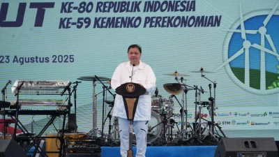 Rayakan Acara Puncak HUT ke-80 RI dan HUT ke-59 Kemenko Perekonomian, Semarak Kemerdekaan Membahana dalam Kebersamaan dan Optimisme