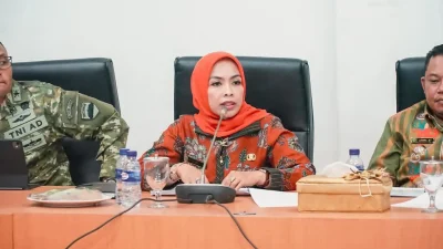 Ket : Ketua GTRA Kabupaten Labuhanbatu, dr. Hj. Maya Hasmita, Sp.OG, MKM