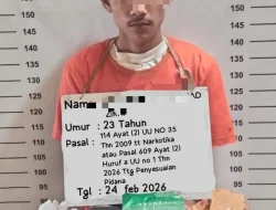 Sabu 1 Kilogram Digagalkan di Labuhanbatu, Polisi Kejar Pengendali Jaringan