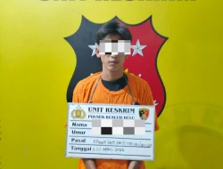 Polsek Kualuh Hulu Tangkap Terduga Pengedar Sabu, Satu Pelaku Buron