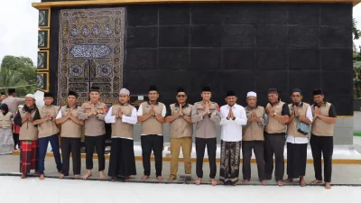 Safari Jumat di Replika Ka’bah, Kapolres Labuhanbatu Perkuat Kedekatan Polri dengan Masyarakat