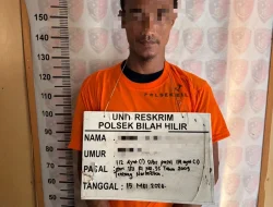 Polsek Bilah Hilir Tangkap Terduga Pengedar Sabu di Pangkatan, Polisi Kejar Pemasok