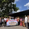 Polsek Bilah Hilir Bagikan 100 Paket Daging Kurban untuk Warga Kurang Mampu Dan Kaum Duafa