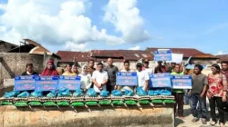 Bupati Maya Hasmita Salurkan Bantuan, Evaluasi Damkar Usai Kebakaran