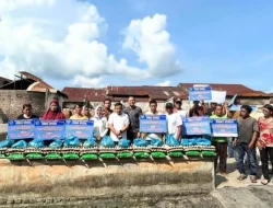 Bupati Maya Hasmita Salurkan Bantuan, Evaluasi Damkar Usai Kebakaran