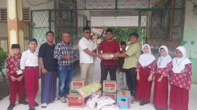20 Pelaku UMKM “Kopling” di Jantung Kota Rantauprapat Berbagi Santunan ke Panti Asuhan Al-Arif