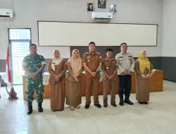 Sertijab Dua Pj Kades di Sungai Kanan, Koramil 12/LP Tegaskan Komitmen Kawal Pemerintahan Desa