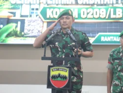 Komandan Kodim 0209/Labuhanbatu Pimpin Sertijab Perwira, Tekankan Profesionalisme dan Penguatan Teritorial