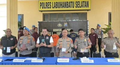Operasi Antik 2026: Polres Labuhanbatu Selatan Ungkap 30 Kasus Narkotika, 36 Tersangka Diamankan