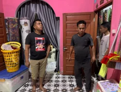 Polsek Bilah Hilir Gerebek Rumah yang Dilaporkan Jadi Lokasi Transaksi Sabu, Target Menghilang Sebulan