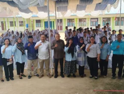 HT Milwan Ajak Pelajar SMK Negeri 1 Pangkatan Jauhi Narkoba dan Kejar Beasiswa