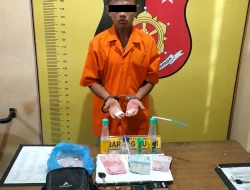 Polisi Ungkap Dugaan Peredaran Sabu di Marbau, Pemuda 20 Tahun Diamankan
