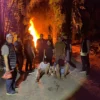 GSN Gabungan di Labuhanbatu: Sabu, Timbangan dan Dua Pria Diamankan, Gubuk di Perkebunan Dibakar