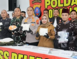 “3,87 Kg Sabu dari Malaysia Gagal Masuk Lampung, Kurir Ditangkap di Labuhanbatu.”