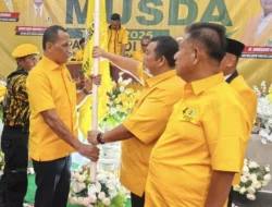 Tunjukkan Soliditas, Romadon Nasution Kembali Pimpin Golkar Labusel