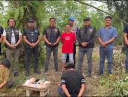 Polres Labuhanbatu dan BNNK Labura Gerebek Lokasi yang Diduga Jadi Tempat Penyalahgunaan Narkoba di Bilah Hulu